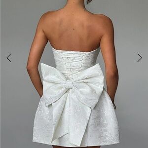 ELENORA MINI DRESS - IVORY